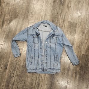 Black Label oversized jean jacket